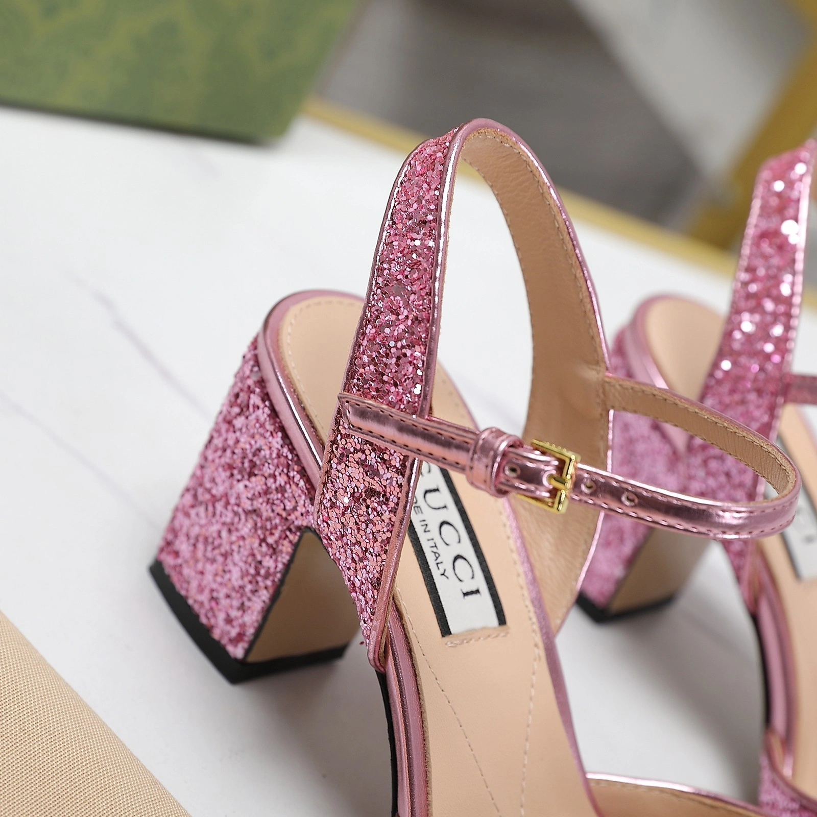 COCO-- 6u33i 771697 KSP20 5560 cowhide sheepskin Heel height：6.5CM item:D-X000H2816